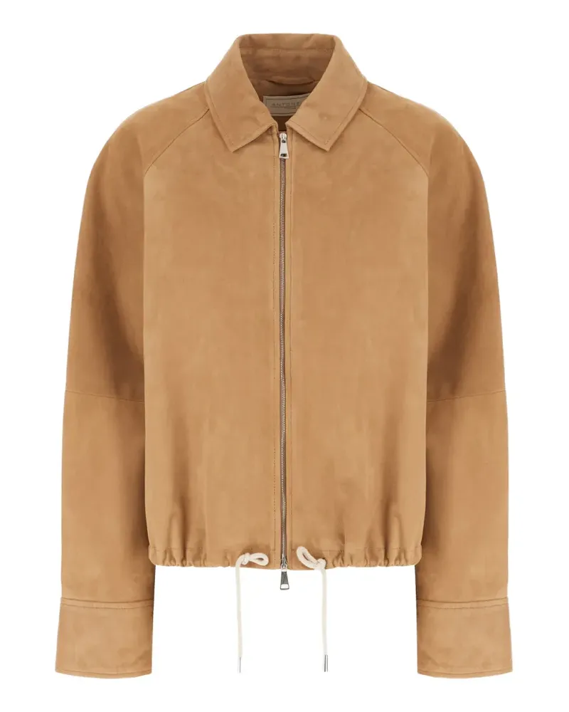 Antonelli Firenze zip-up jacket - Nude Nude