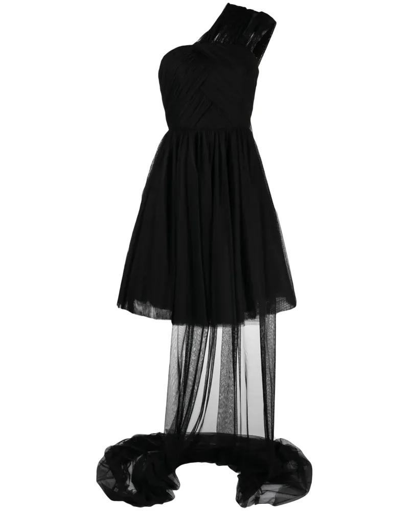 ANOUKI One-Shoulder-Kleid - Schwarz Schwarz