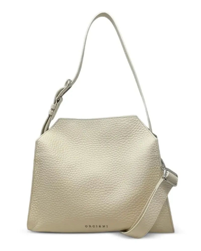 Orciani small Trinity Soft leather shoulder bag - Nude Nude