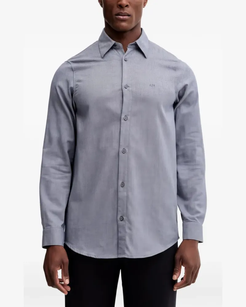 Armani Exchange Klassisches Hemd - Blau Blau
