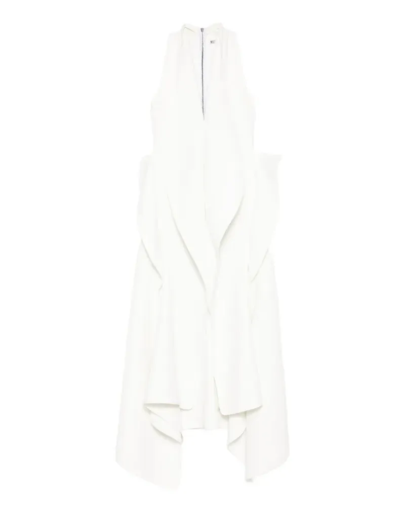 Maticevski Varsity Kleid - Weiß Weiß