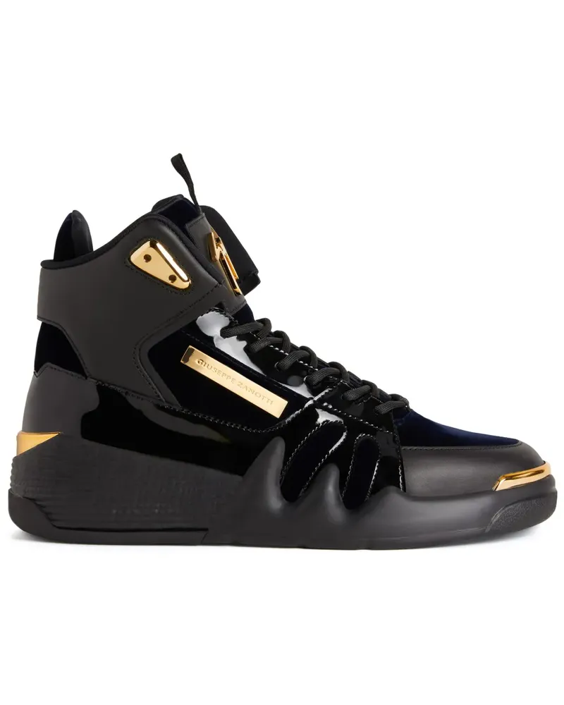 Giuseppe Zanotti Talon High-Top-Sneakers - Blau Blau