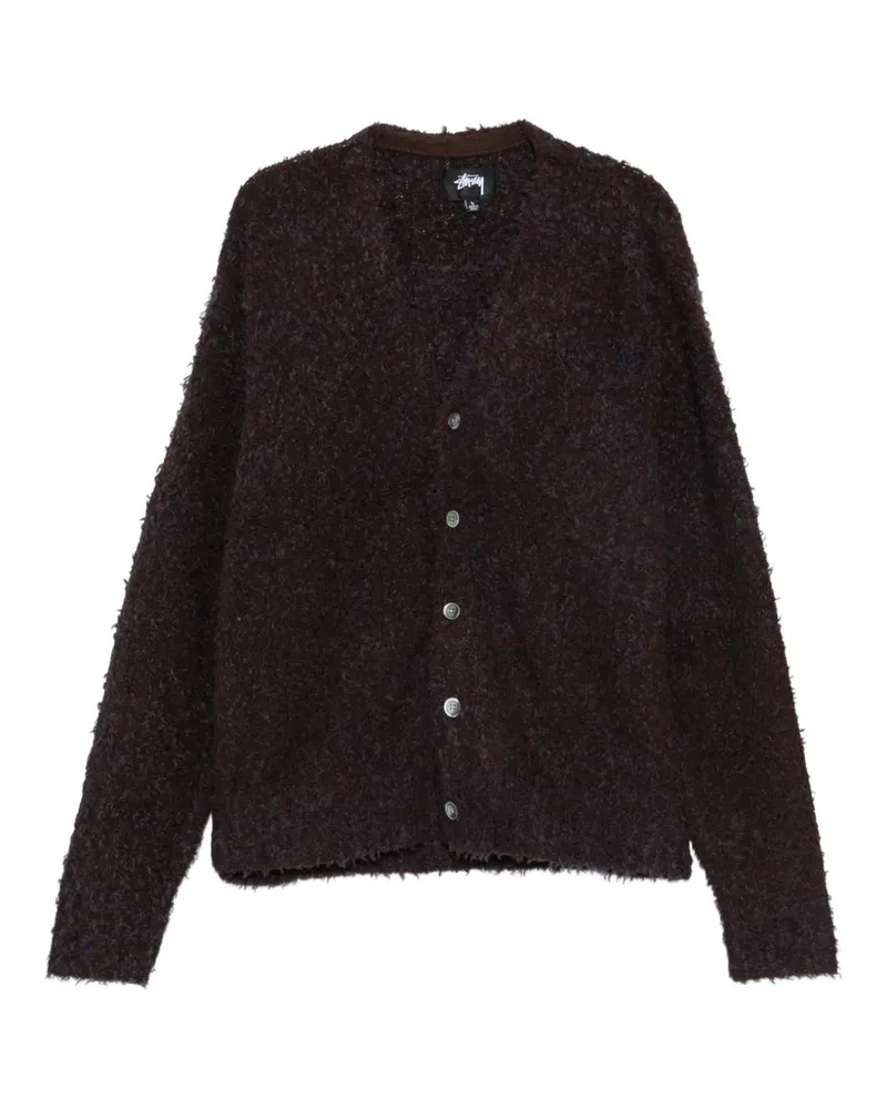 Stüssy Strukturierter Cardigan - Blau Blau