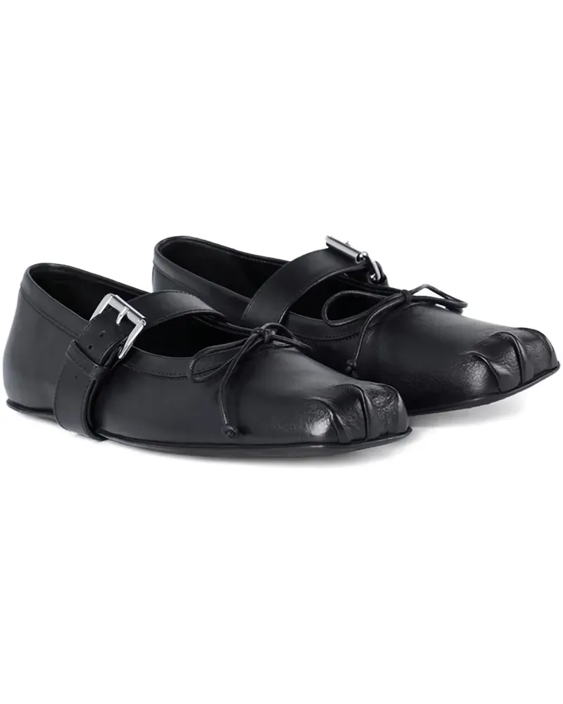 Ann Demeulemeester Zoey ballet flats - Schwarz Schwarz