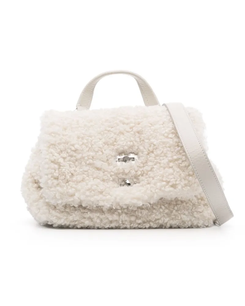 Zanellato Mini Postina Handtasche - Weiß Weiß