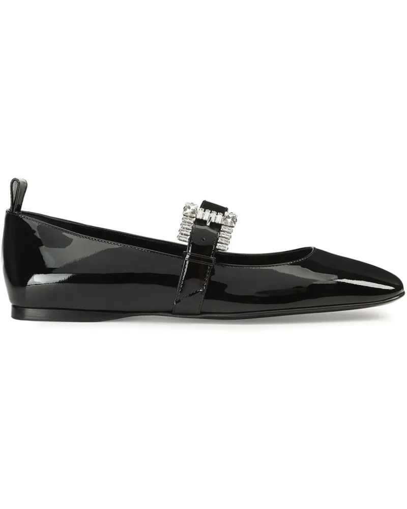 Sergio Rossi Sr Twenty Ballerinas - Schwarz Schwarz