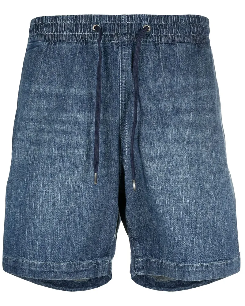 Ralph Lauren Jeans-Shorts mit Logo-Stickerei - Blau Blau