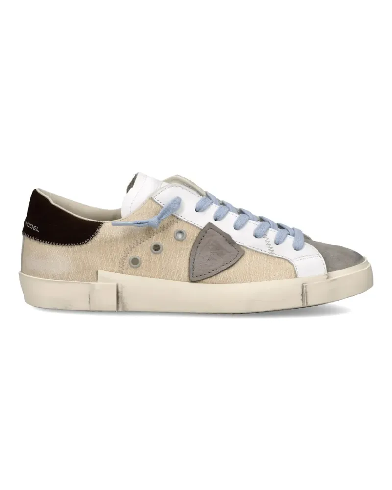 Philippe Model PRSX Low Sneakers - Nude Nude