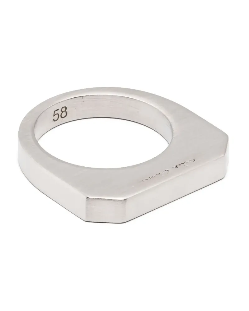 Rick Owens Hollywood Ring - Silber Silber