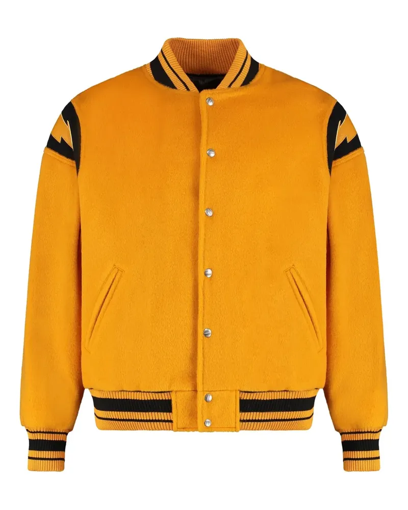RHUDE Bomberjacke mit gestreiften Details - Orange Orange