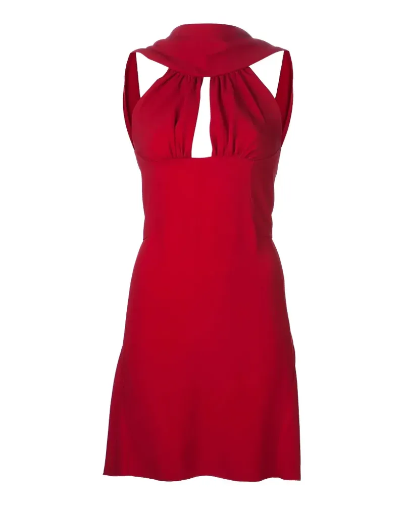 Dsquared2 Minikleid mit Cut-Out - Rot Rot