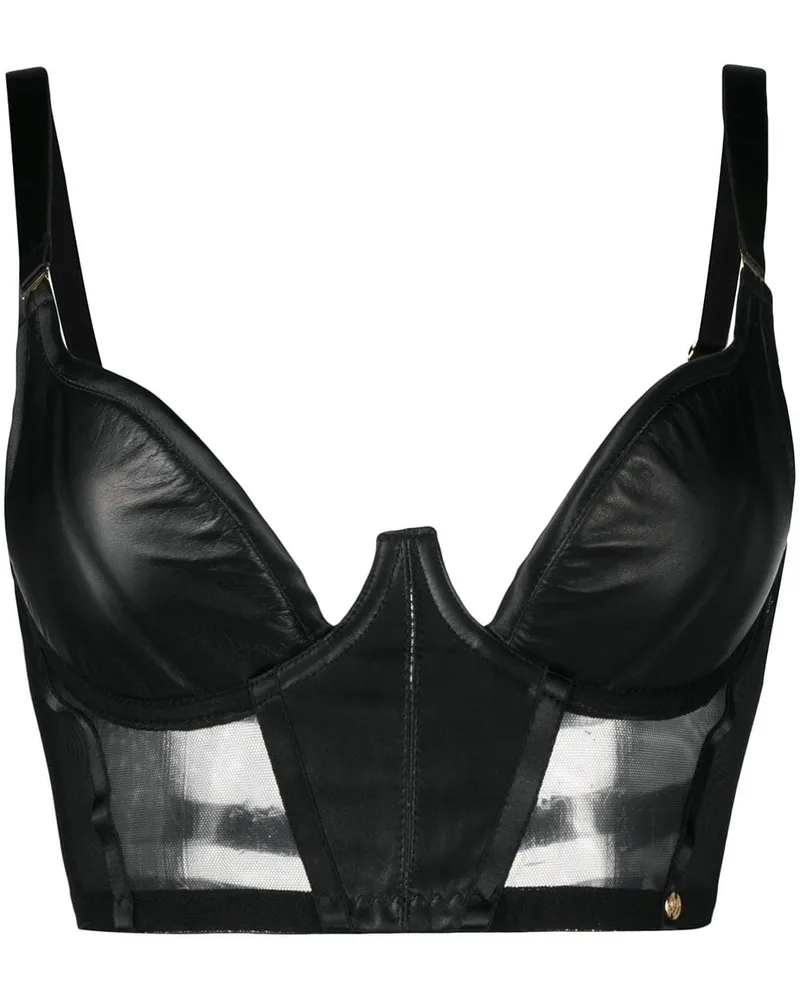 Something Wicked Schmaler BH - Schwarz Schwarz