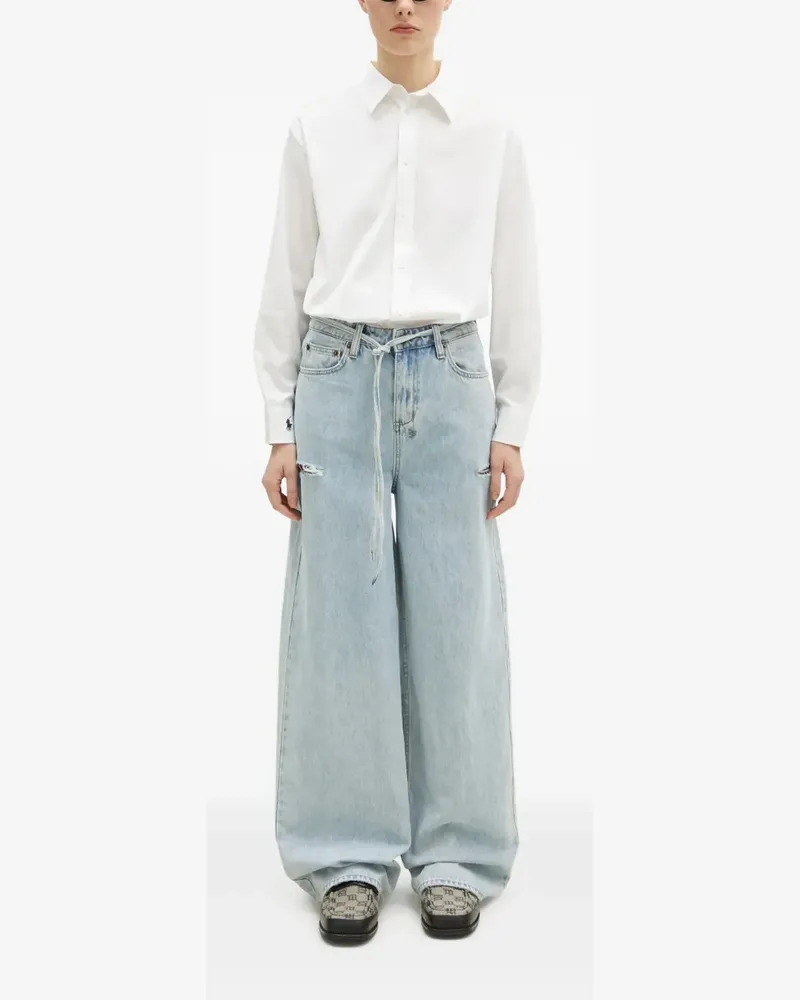 ksubi Rollin Jeans mit Cut-Out - Blau Blau