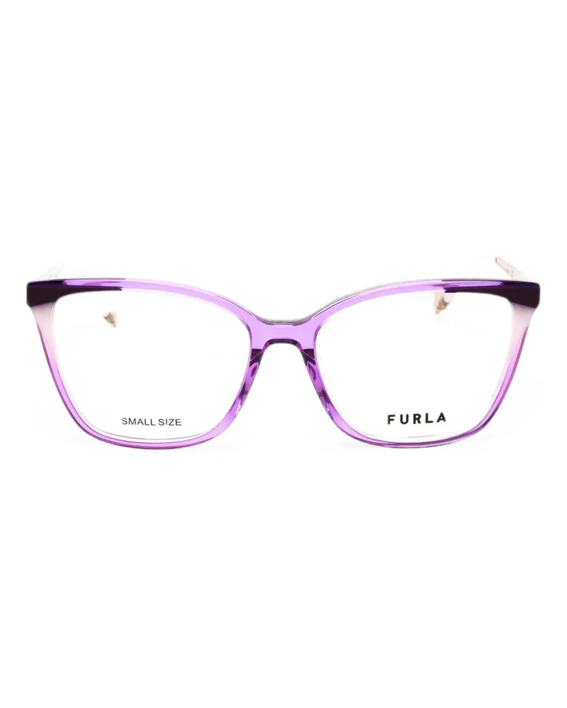 Furla Brille mit Cat-Eye-Gestell - Violett Violett