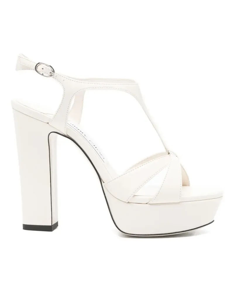 Jimmy Choo Kesia t-strap platform sandals - Nude Nude