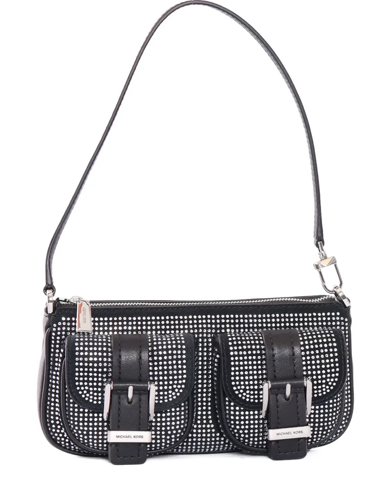 Michael Kors Kleine Zoe Schultertasche - Schwarz Schwarz