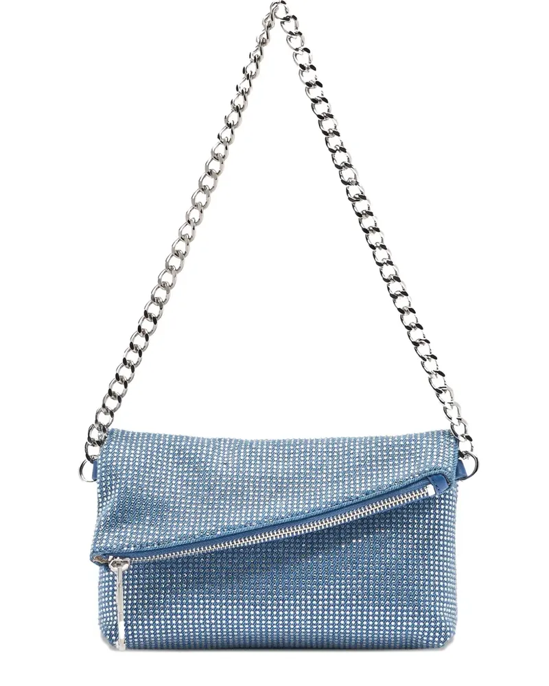 Liu Jo Schultertasche mit Strass - Blau Blau