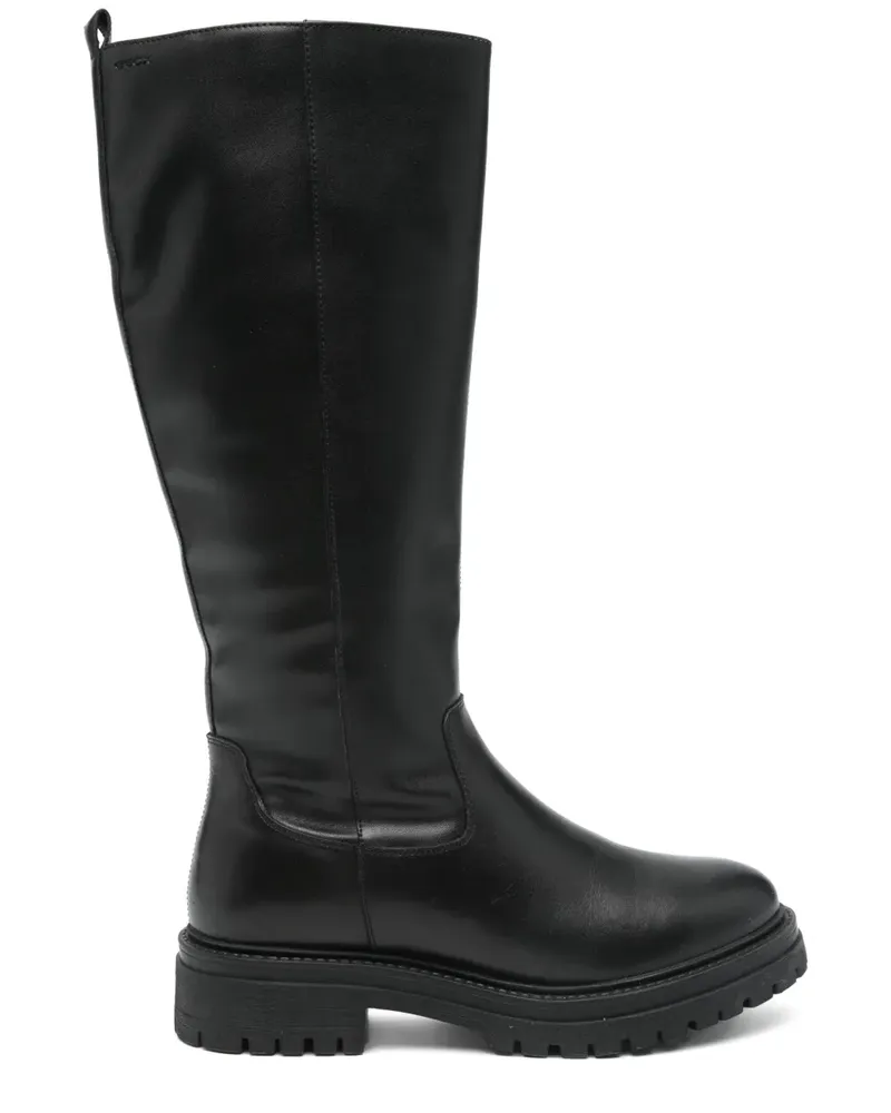 Geox Iridea Stiefel 40mm - Schwarz Schwarz