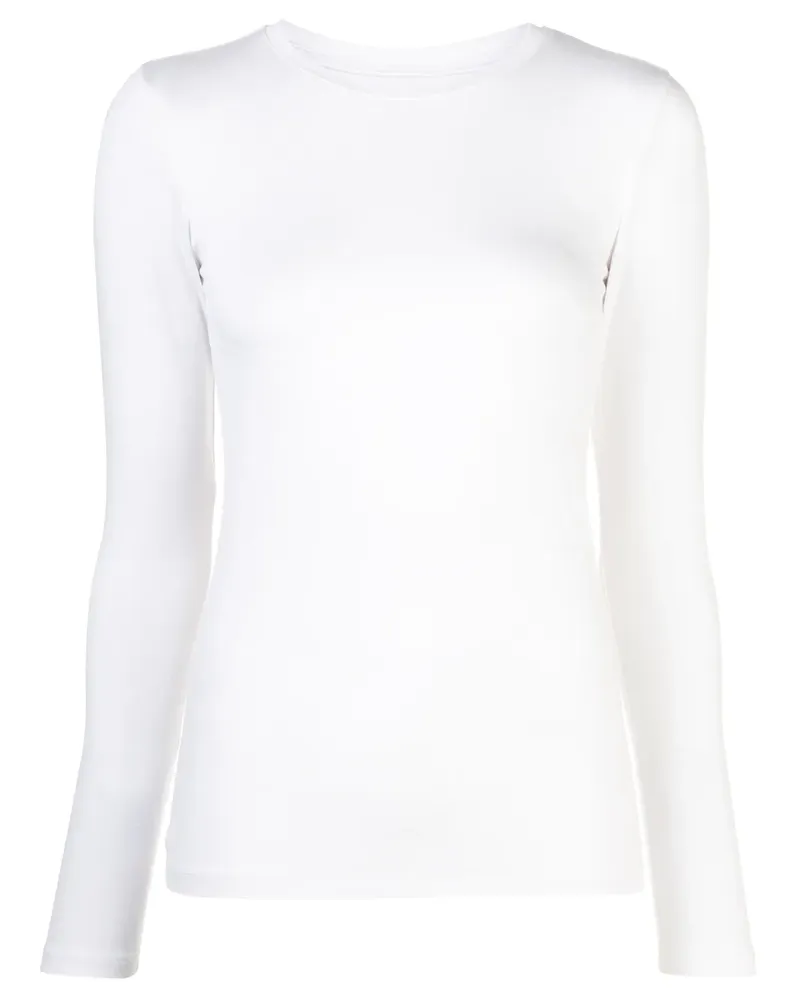 L'Agence Tess' Langarmshirt - Weiß Weiß