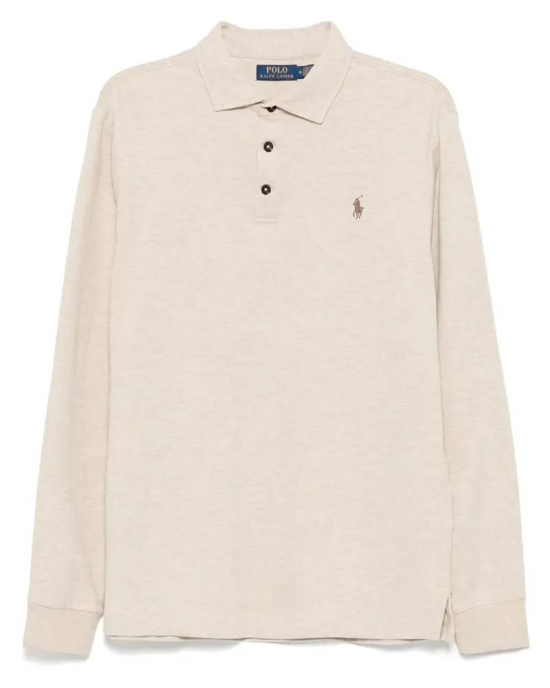 Ralph Lauren Sweatshirt mit Logo-Stickerei - Nude Nude
