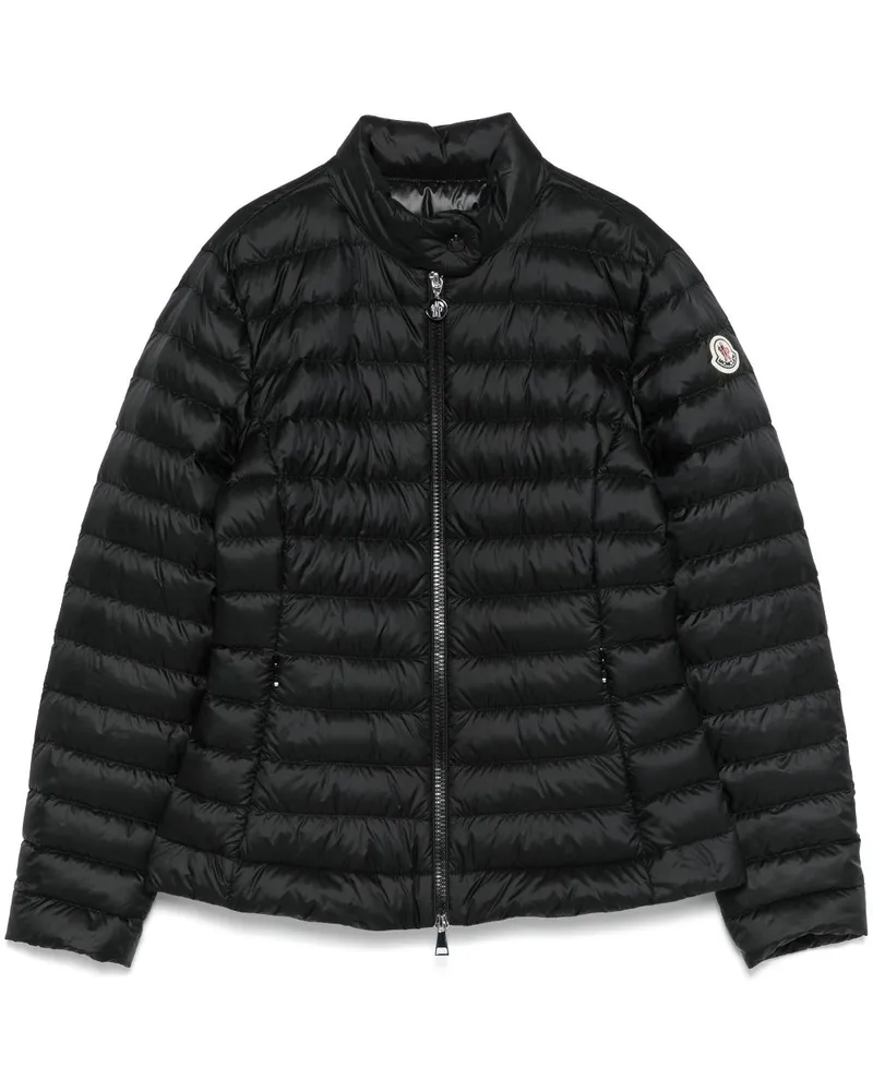 Moncler Gesteppte Jacke - Schwarz Schwarz