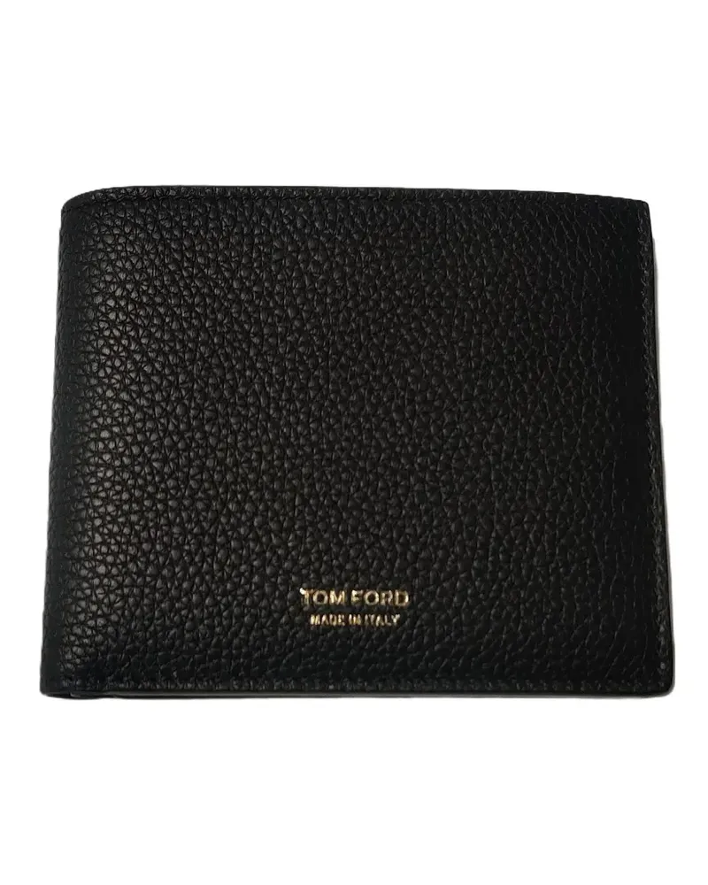 Tom Ford logo-print wallet - Schwarz Schwarz