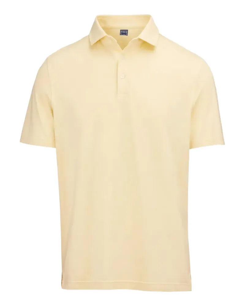 Fedeli Poloshirt mit kurzen Ärmeln - Gelb Gelb