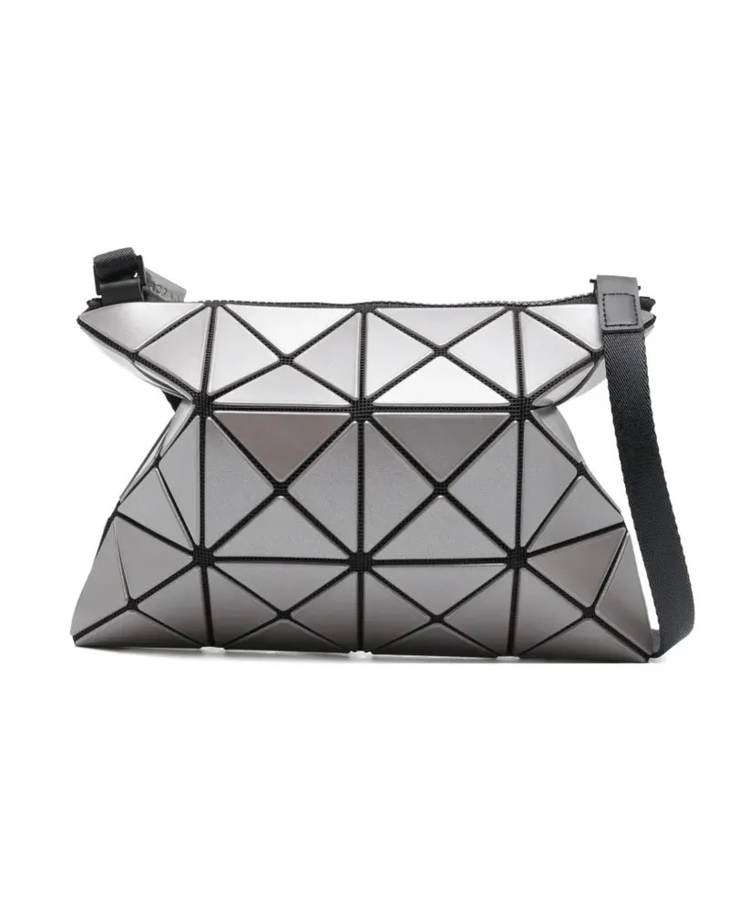 Issey Miyake Lucent metallic-effect messenger bag - Silber Silber