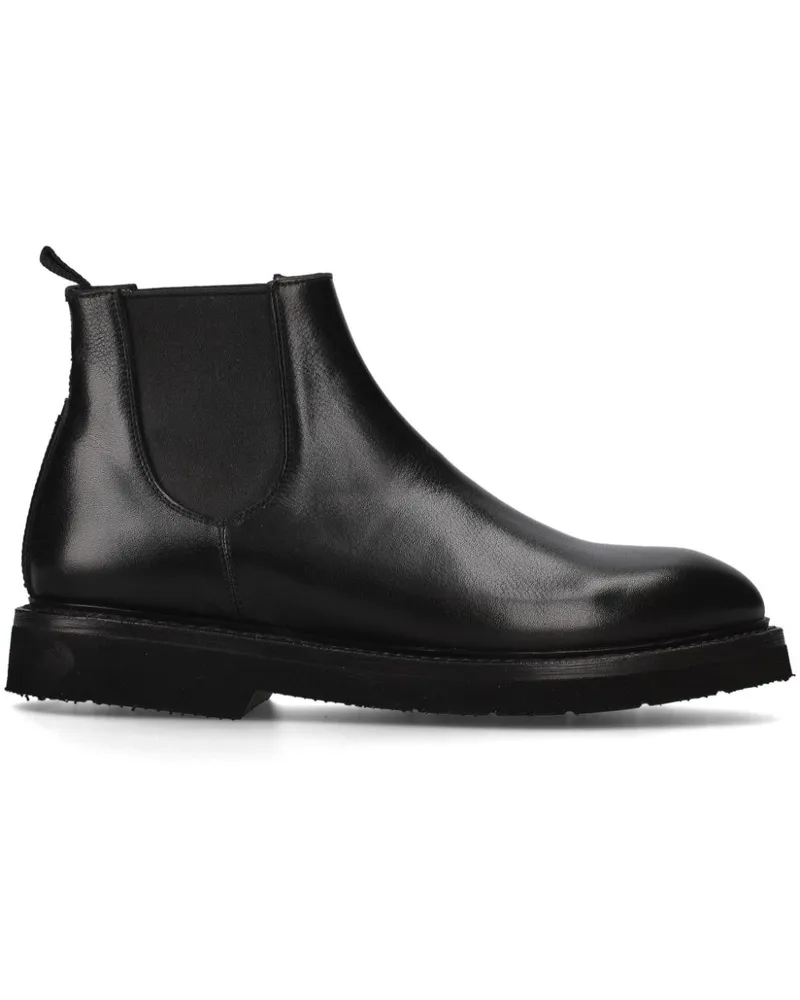 Premiata Beatle Stiefeletten - Schwarz Schwarz
