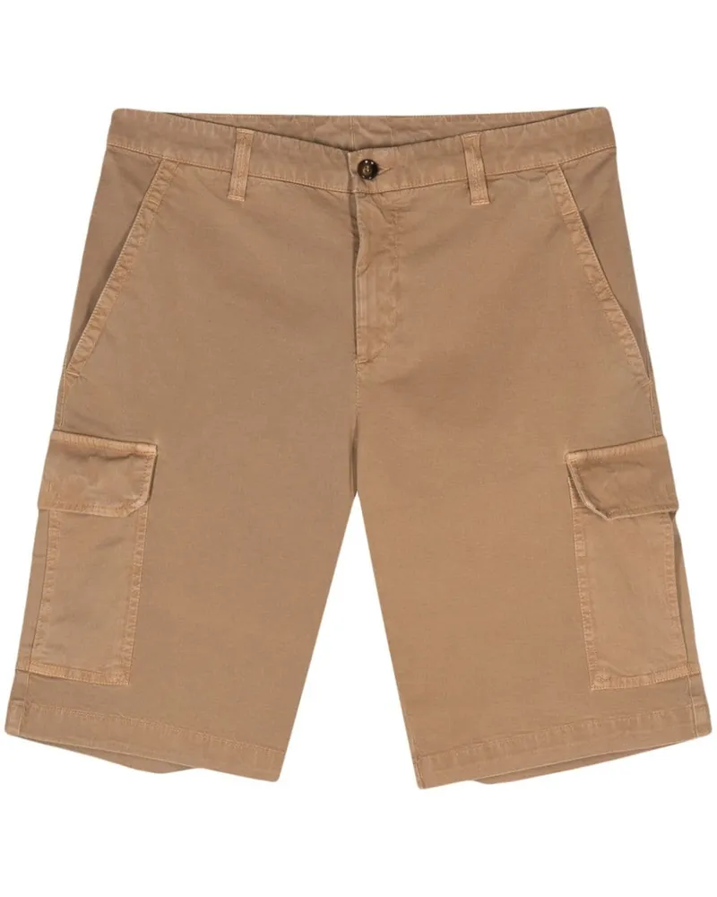 MOORER Aron Cargohose aus Twill - Nude Nude