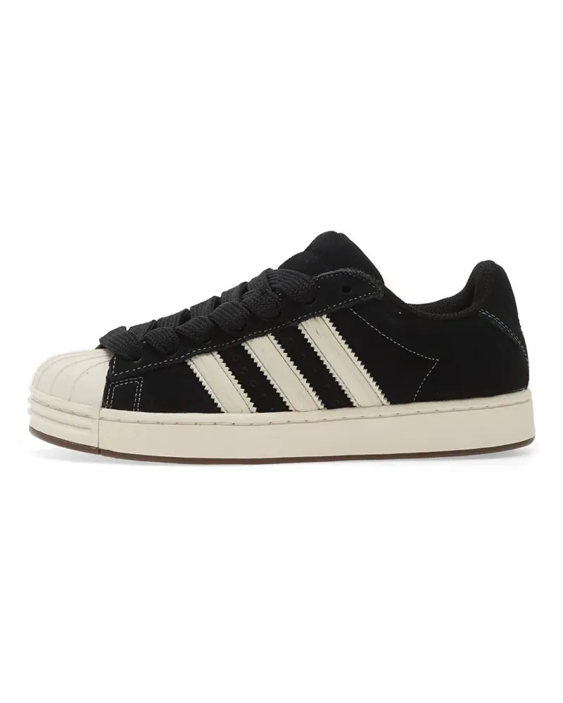adidas Superstar St three-stripe sneakers - Schwarz Schwarz