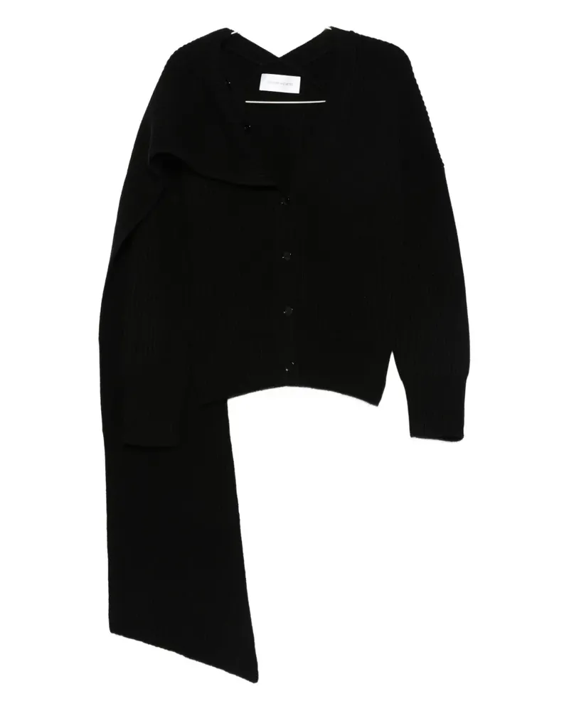 christian wijnants Khrami Cardigan - Schwarz Schwarz