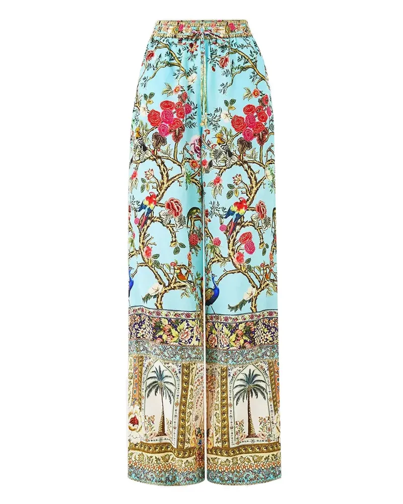 Camilla Sultans And Queens drawstring-fastening trousers - Blau Blau