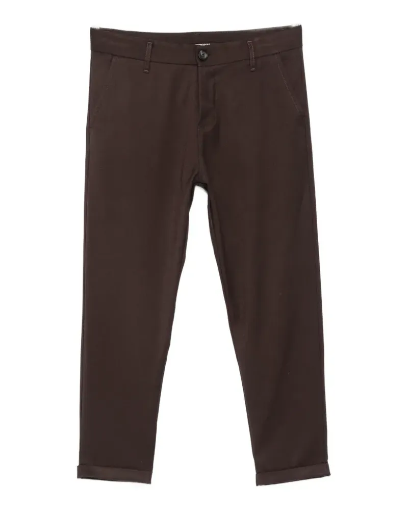 IMPERIAL button-fastening trousers - Braun Braun