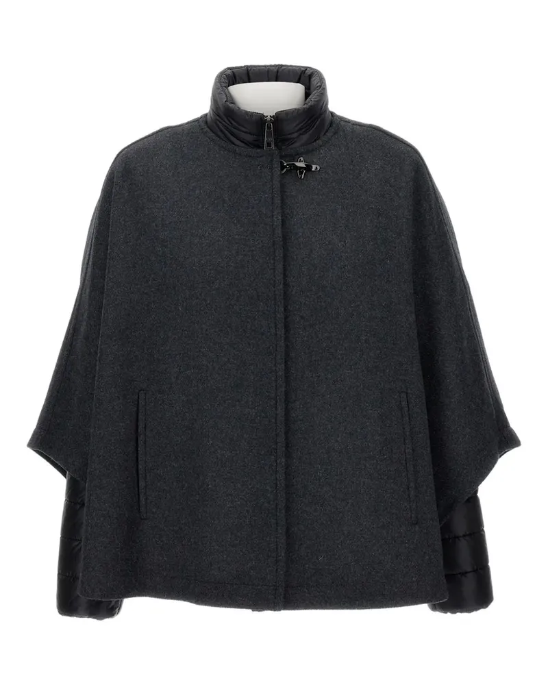 Fay Cape mit Hakenverschluss - Schwarz Schwarz