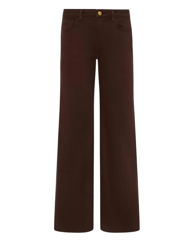 L'Agence buttoned jeans - Braun Braun