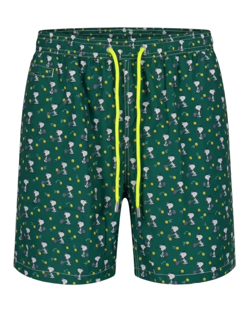 MC2 Saint Barth Snoopy Tennis swim shorts - Grün Grün