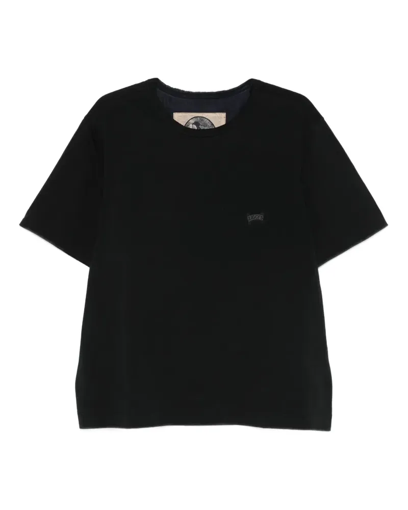 Ziggy Chen T-Shirt mit Print - Schwarz Schwarz