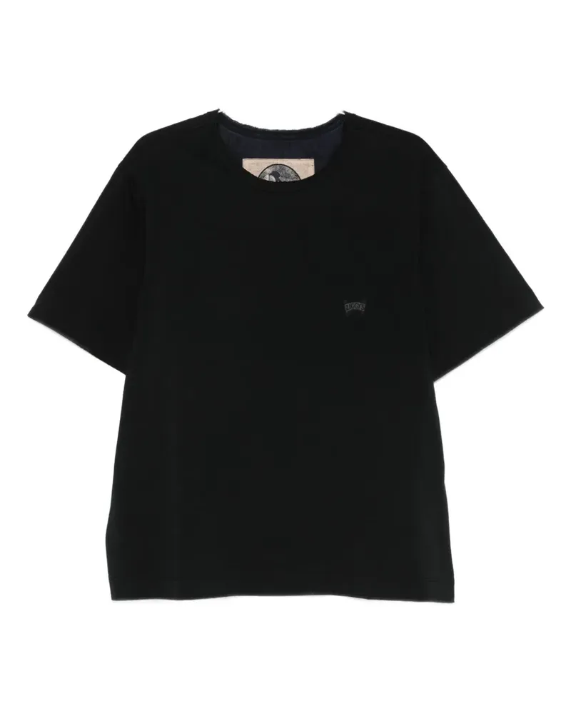 Ziggy Chen T-Shirt mit Print - Schwarz Schwarz