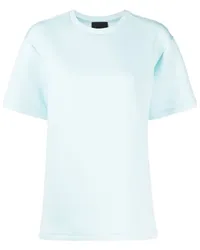 Cynthia Rowley T-Shirt mit tiefen Schultern Blau