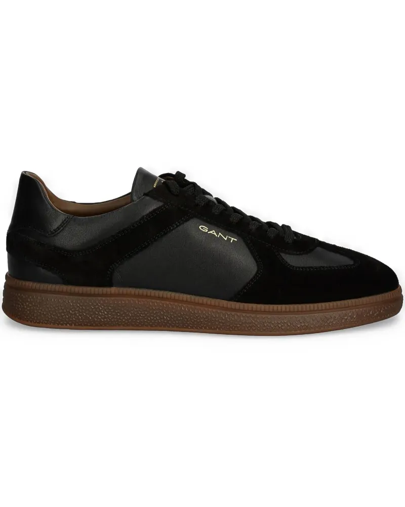 Gant Sneakers aus Leder - Schwarz Schwarz