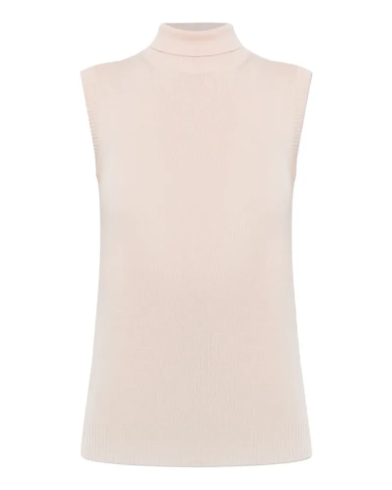 SPORTMAX Eschimo roll-neck sleeveless sweater - Rosa Rosa