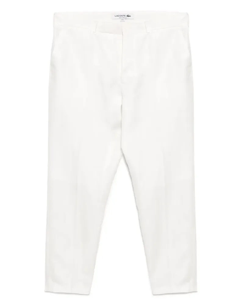 Lacoste Hose aus Leinen - Nude Nude