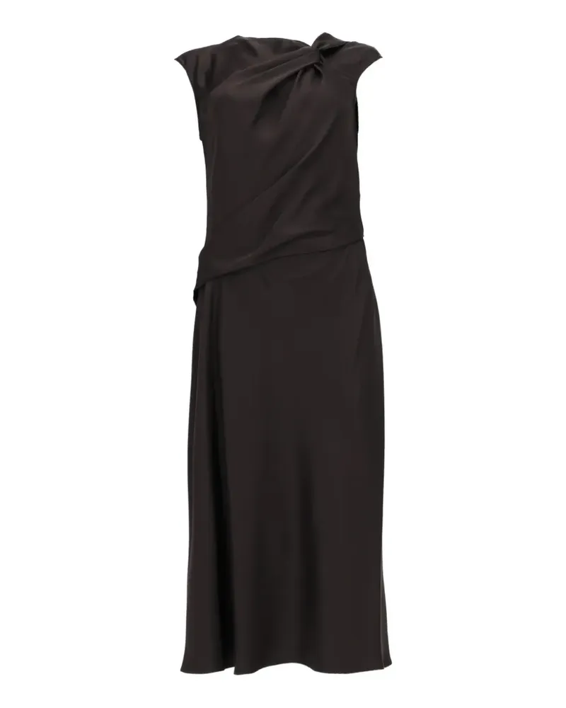Theory Twist midi dress - Braun Braun