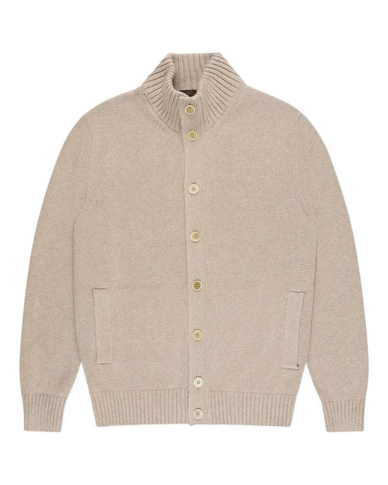 Zanone Geknöpfter Cardigan - Nude Nude