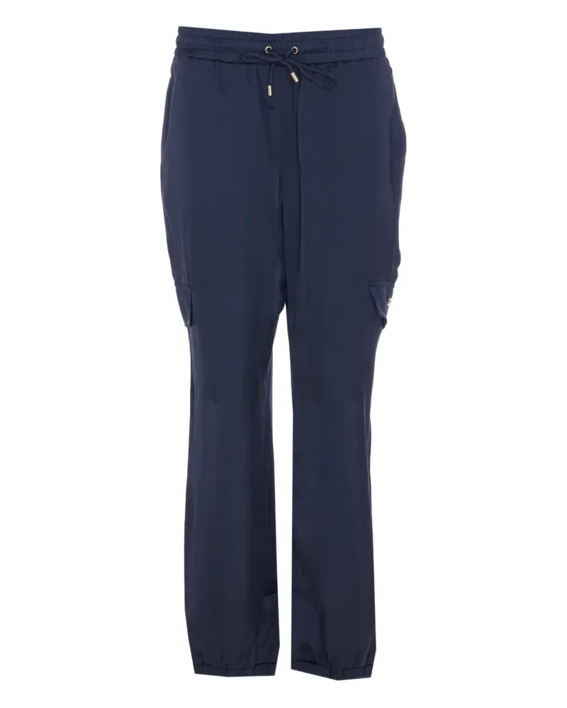 Liu Jo Cargohose mit Kordelzug - Blau Blau
