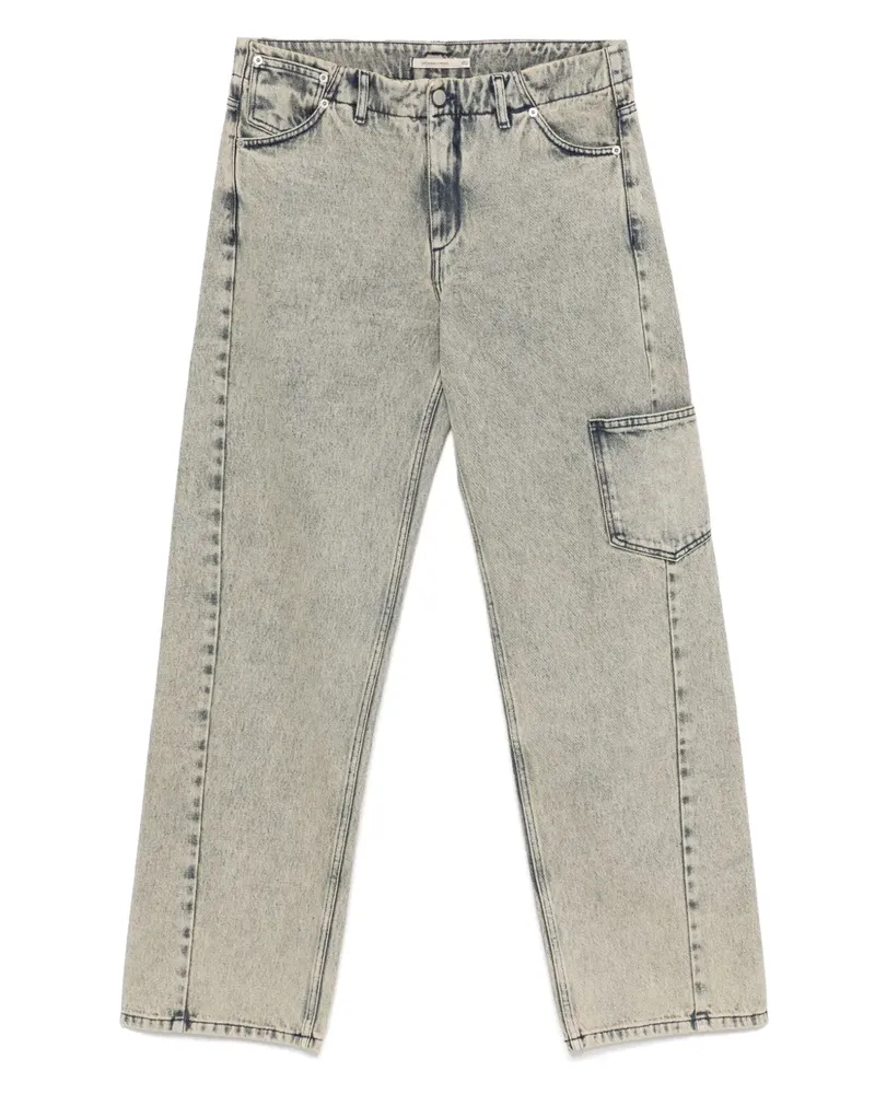 Paloma Wool Jeans mit Knopfverschluss - Blau Blau