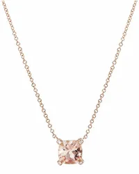 David Yurman 18kt Petite Chatelaine Rosegoldhalskette Rosa