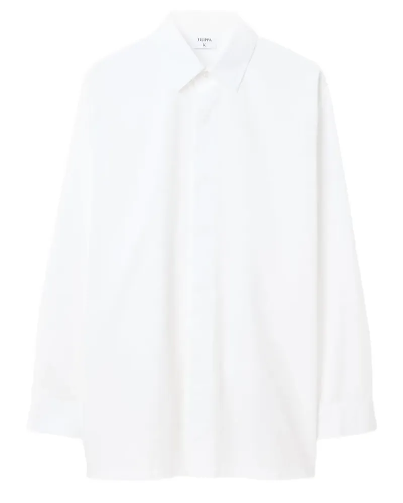 Filippa K roll-sleeve shirt - Weiß Weiß