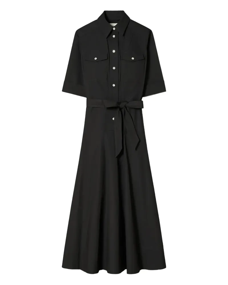 Tory Burch Kleid mit Gürtel - Grün Grün
